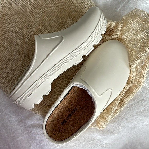 Aime Leon Dore garden mule in pristine white - Picture 1 of 5